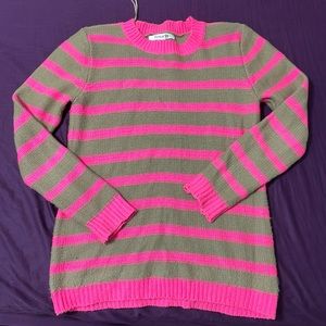 Forever 21, Medium Pink and Tan Sweater